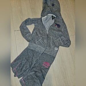 Girls Roots tracksuit sz 8